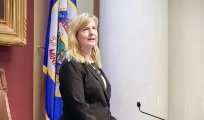 Senadora demócrata Melissa Hortman.