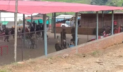 Soldados secuestrados en El Tambo.