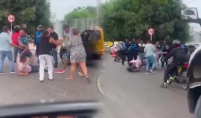 El director del Tránsito de Soledad, Santander Donado, también pidió a la comunidad respetar la labor de los agentes.