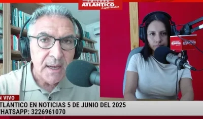 Transmisión de Atlántico en Noticias.