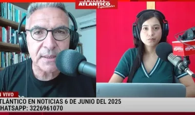 Transmisión de Atlántico en Noticias.