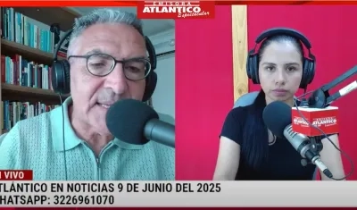 Transmisión de Atlántico en Noticias.