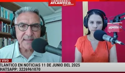 Transmisión de Atlántico en Noticias.