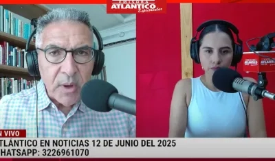 Transmisión de Atlántico en Noticias.