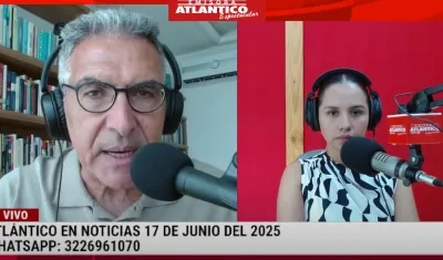 Transmisión de Atlántico en Noticias.