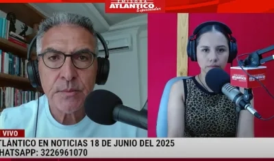 Transmisión de Atlántico en Noticias.