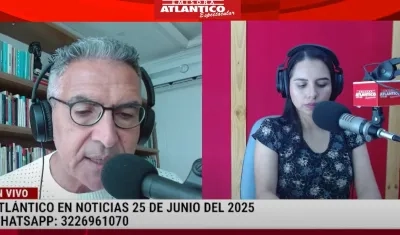 Transmisión de Atlántico en Noticias.