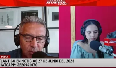 Transmisión de Atlántico en Noticias.