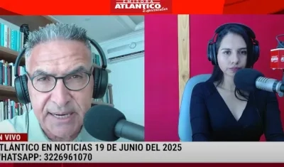Transmisión de Atlántico en Noticias.
