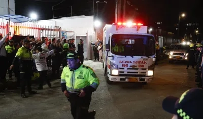 Traslado de Miguel Uribe a la Fundación Santa Fe de Bogotá