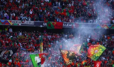 Tribuna del Allianz Arena.
