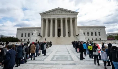 Tribunal Supremo en Washington, Estados Unidos.