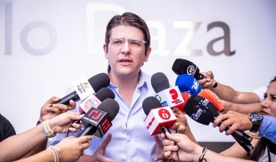 El precandidato Miguel Uribe Turbay.