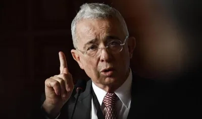 Álvaro Uribe, ex presidente de Colombia.