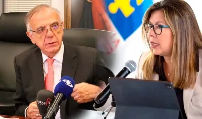 Iván Velásquez y Luz Adriana Camargo.