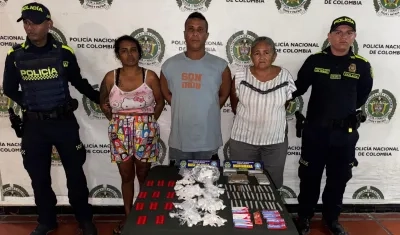 Vera Elvira Fontalvo Rodríguez, Fernando Escobar Osorio y Rebeca Cecilia Ochoa Villareal.