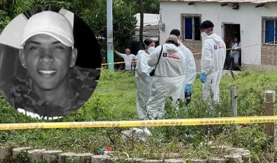 Yesid Andrés Cabrera Ortega y el lugar donde hallaron su cabeza.