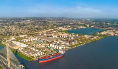 Panorámica de la zona franca de Barranquilla