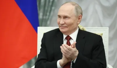 Vladimir Putin, Presidente de Rusia.