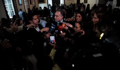 Armando Benedetti, ministro del Interior.