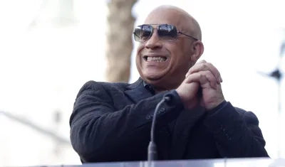 El actor estadounidense Vin Diesel.