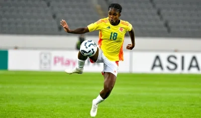 Linda Caicedo, delantera de la Selección Colombia femenina. 