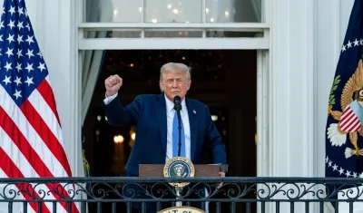 El Presidente de Estados Unidos, Donald Trump.