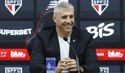El argentino Hernán Crespo dirigió al Sao Paulo en 2021. 