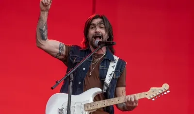 El cantante y compositor colombiano Juanes.