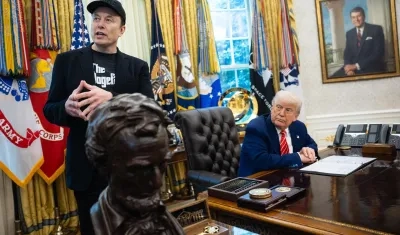 Elon Musk y Donald Trump.