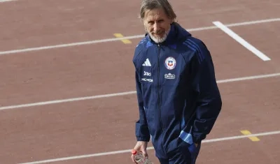 Ricardo Gareca, entrenador de la selección chilena, última en la Eliminatoria.