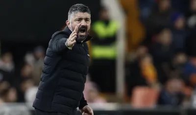 Gennaro Gattuso reemplaza en el cargo a Luciano Spalletti.