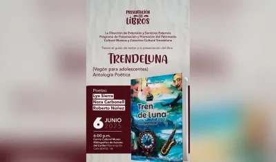 Libro 'Tren de luna' (Vagón para adolescentes). 