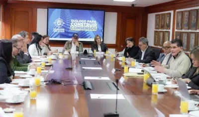 El Procurador General de la Nación, Gregorio Eljach Pacheco, instaló este viernes la mesa técnica permanente.