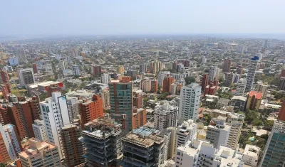 Panorámica de Barranquilla.