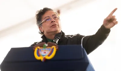 Gustavo Petro, presidente de la República.