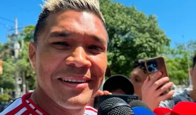 Teófilo Gutiérrez dijo que los zurdos le dan mucho fútbol al equipo. 