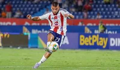 Steven 'Titi' Rodríguez reaparecerá con Junior después de cumplir dos fechas de suspensión. 