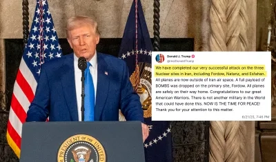 Trump confirma ataques de EE.UU