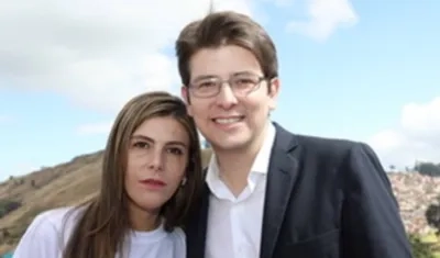 María Carolina Hoyos y Miguel Uribe.