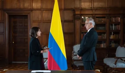 Acto de posesión de Iván Velásquez como embajador de Colombia ante la Santa Sede.