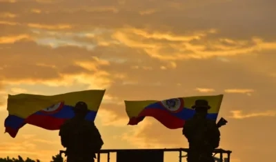 Las banderas de Colombia estarán presente en el desfile. 