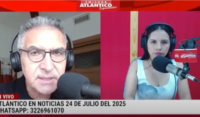 Transmisión de Atlántico en Noticias.