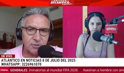 Transmisión de Atlántico en Noticias.