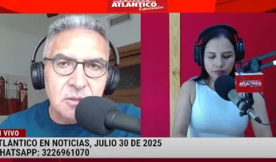 Transmisión de Atlántico en Noticias.