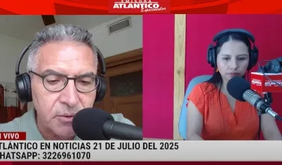 Transmisión de Atlántico en Noticias.