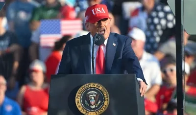 Donald Trump, Presidente de Estados Unidos.