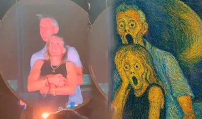 'El grito', uno de los tantos memes. 