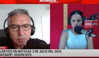Transmisión de Atlántico en Noticias.
