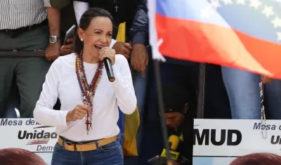 María Corina Machado, líder opositora venezolana.
